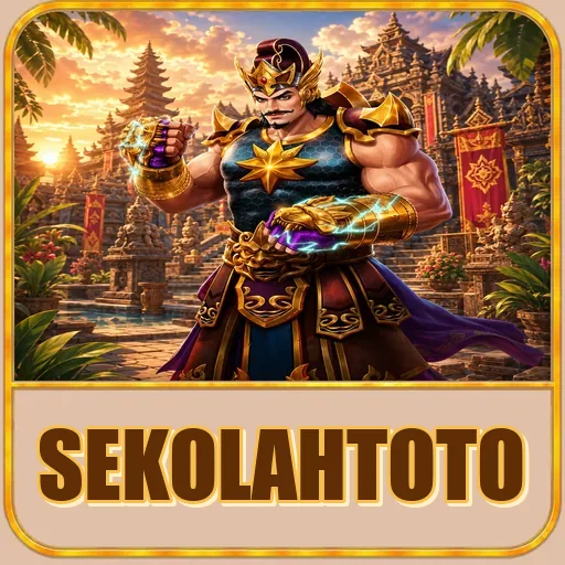 Beranda aplikasi sekolahtoto setelah terbuka